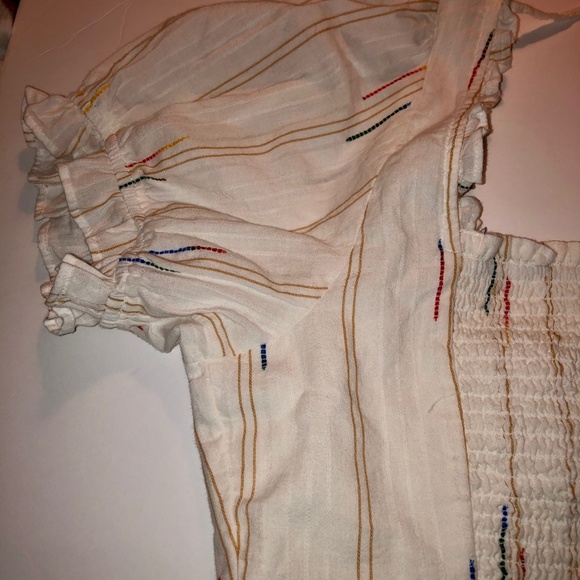 NWT Free People Seratonin Corset Top Ivory (size L) - Picture 6 of 13